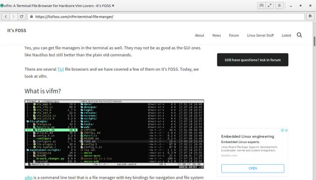 开源web浏览器(10个适用于Linux)(11)
