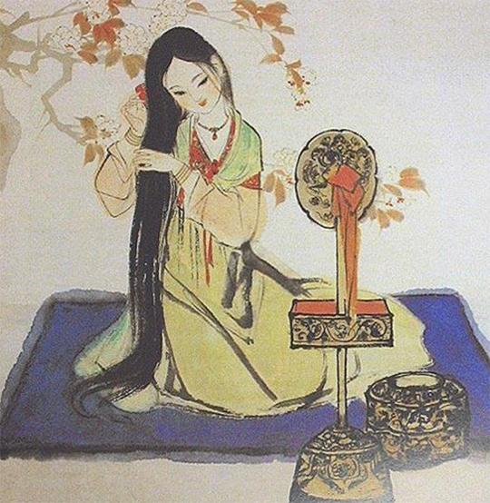 怎样自制无毒的染发剂染白发（古人没有化工染发剂）(1)