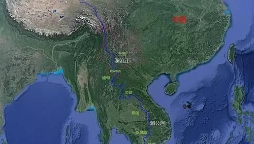 湄公河发源地于中国唐古拉山的东北坡在我国境内被称为
