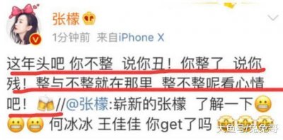 ​张檬一语惹争议, 害怕破坏军婚发文道歉并承认被小三