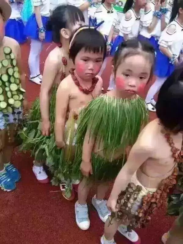 儿童节汇演妆容照曝光!亲妈看到都哭了哈哈哈哈哈哈哈哈哈