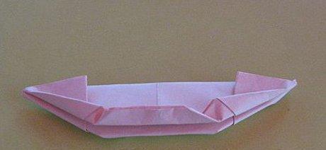 乌蓬小船手工折纸图解教程 你还记得小时候放船吗？