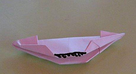 乌蓬小船手工折纸图解教程 你还记得小时候放船吗？