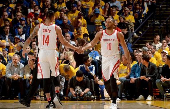 火箭险胜勇士，个个惊喜欲狂！