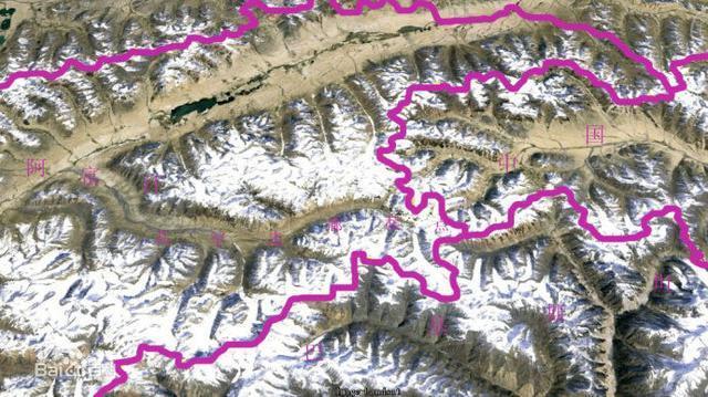 中国进入阿富汗的瓦罕走廊高清地图及其现状