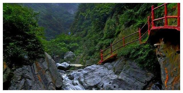 游览秦岭美景之七：金龙峡风景区