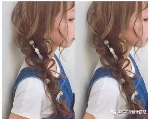 灯笼马尾的扎法详细教程图解，让马尾扎的有立体时尚感！