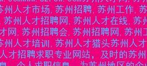 苏州新区人才市场（苏州新区人才市场招聘官网）