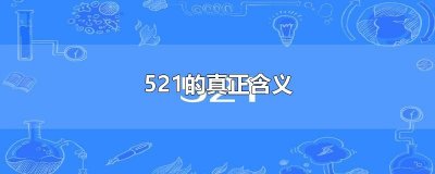 ​521的真正含义
