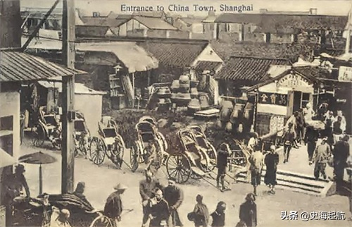 民国时的重要客运工具——黄包车，老照片带你看看老上海的黄包车