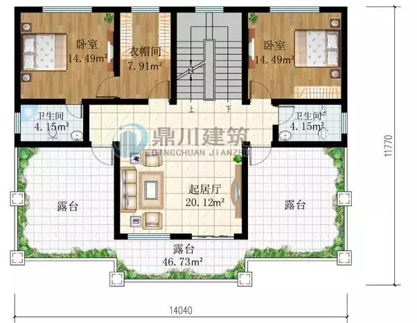 好看的小别墅设计（9款实用的独栋小别墅）(17)