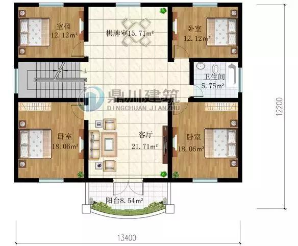 好看的小别墅设计（9款实用的独栋小别墅）(31)