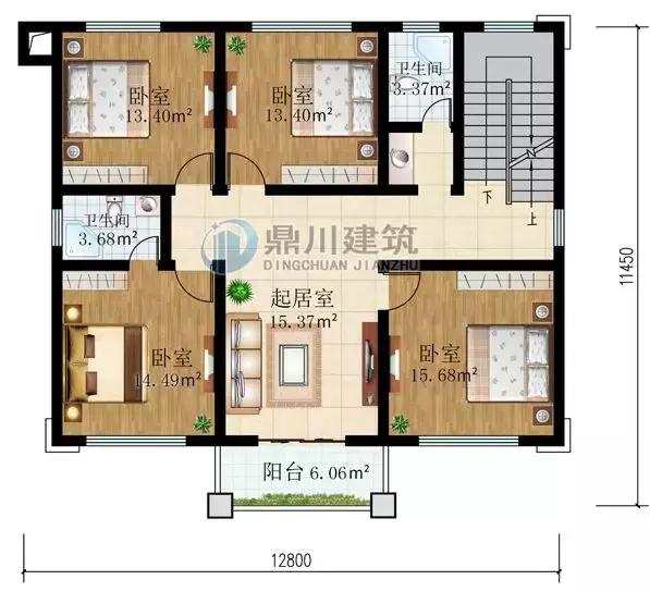 好看的小别墅设计（9款实用的独栋小别墅）(8)