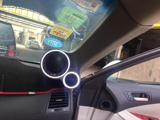 肇庆雷克萨斯es 300改装（虎门杰生雷克萨斯ES350汽车音响改装丹麦丹拿342）(6)