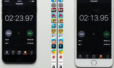 iphone7与7plus的差别（iPhone77Plus速度对比1GB内存差出10s）(3)