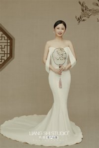 ​种草的工笔画婚纱照，看一看我拍出来的效果