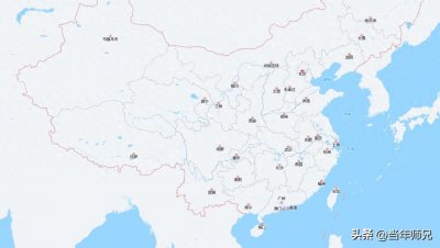 ​中国34个省级行政区只有这5个省的省会最居中，有你家乡吗？