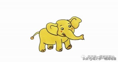 ​大象简笔画图片（大象图片大全）