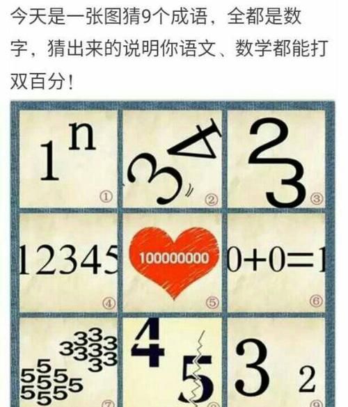 一块变九块打一个成语：一块儿变九块