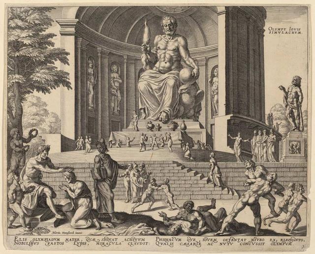 宙斯巨像欣赏(奇异视界罗马宙斯坐像)(3)