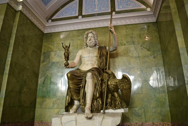 宙斯巨像欣赏(奇异视界罗马宙斯坐像)(2)