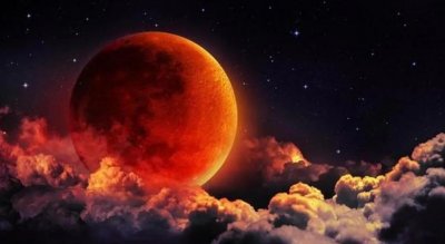 ​血月亮预示着什么，3种含义(可能是唤醒邪祟的征兆)