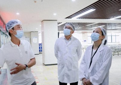 ​长沙市教育局调研望城校园食堂专项整治工作