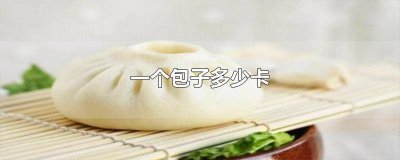 ​一个大肉包子多少大卡 一个包子是多少卡