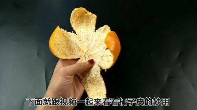 ​橘子皮的妙用