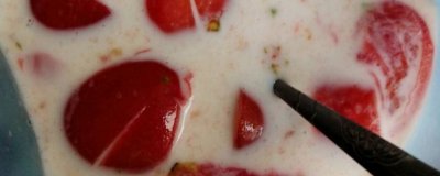 ​西红柿和纯奶能一起吃吗