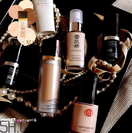 9款粉底液测评 关于选择粉底的一点建议