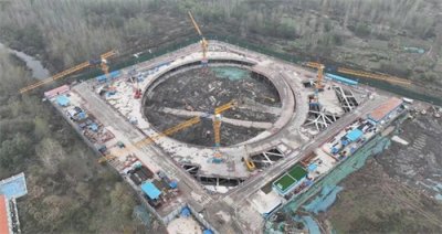 ​498.8米摩天楼——南京鱼嘴超高层项目，基坑第二道支护完成