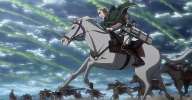 进击的巨人盘点艾尔文团长的三次举手，这是他最让人震撼的动作