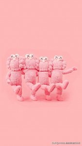 ​KAWS 来自街头的涂鸦艺术家 高清手机壁纸分享