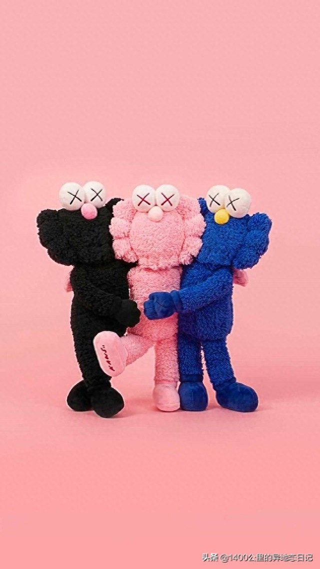 KAWS 来自街头的涂鸦艺术家 高清手机壁纸分享