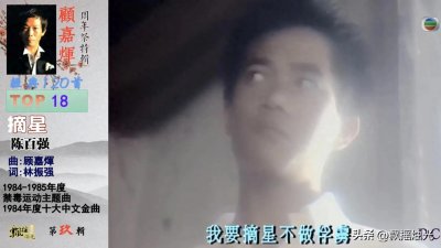​陈百强励志的《摘星》，其实是一首禁毒歌曲
