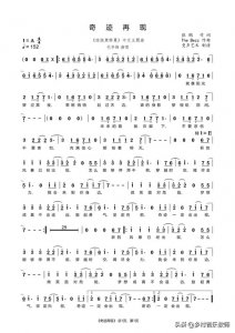 ​迪迦奥特曼主题歌曲《奇迹再现》简谱歌谱