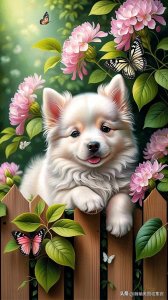 ​可爱的小狗 美图壁纸‖美图分享