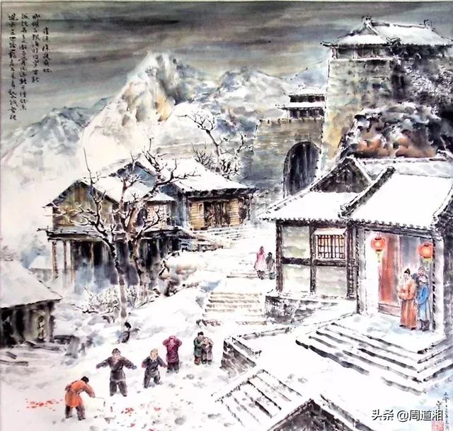 常见古诗国画配图（10首古诗配精美国画）(3)