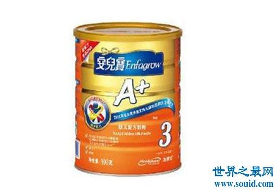 婴儿奶粉排行榜前十位奶粉品牌（宝宝奶粉排行榜10强）