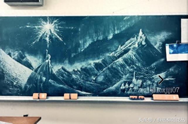 老师手绘新海诚作品《你的名字》