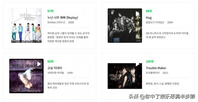 当前十首最火的韩国歌曲（韩国乐坛选出100首有史以来最佳的韩国流行音乐）(21)