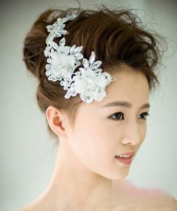 ​17款好看的新娘发型图片！