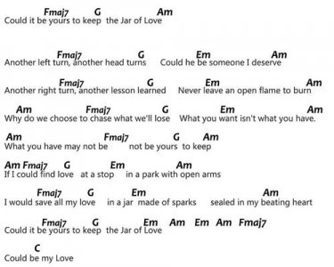 ​jar of love歌名中文意思（JarofLove中英文歌词）