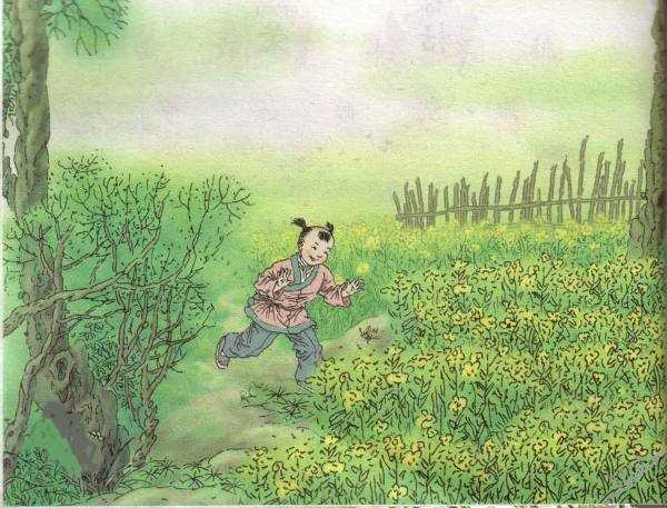 儿童急走追黄蝶后面一句是什么（儿童急走追黄蝶下一句）