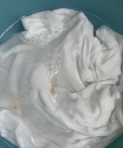 白衣服上番茄汁怎么洗，白衣服弄上西红柿汁怎么才能洗掉？