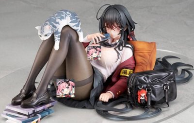 ​碧蓝航线大凤JK校服皮肤手办追加官图 附带可拆卸的猫耳和眼镜