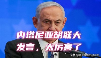 ​老内真的不一样，文明理性睿智幽默，我说的内塔尼亚胡