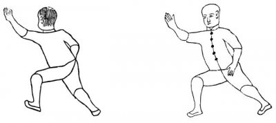 ​右野马分鬃动作图简易（想不到野马分鬃）