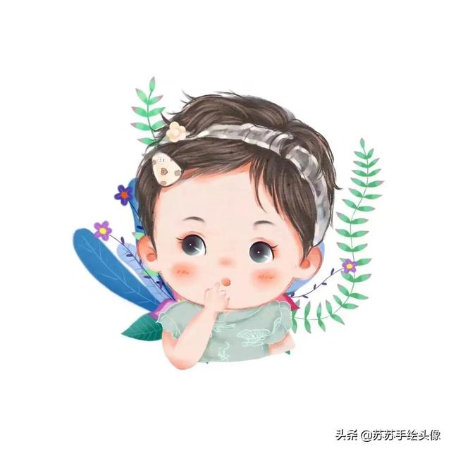 可爱呆萌卡通可爱头像（呆萌可爱的卡通小头像）(7)